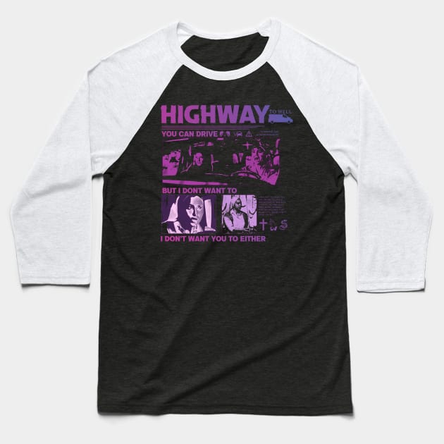 warrior nun highway to hell Baseball T-Shirt by ASofiaDesign